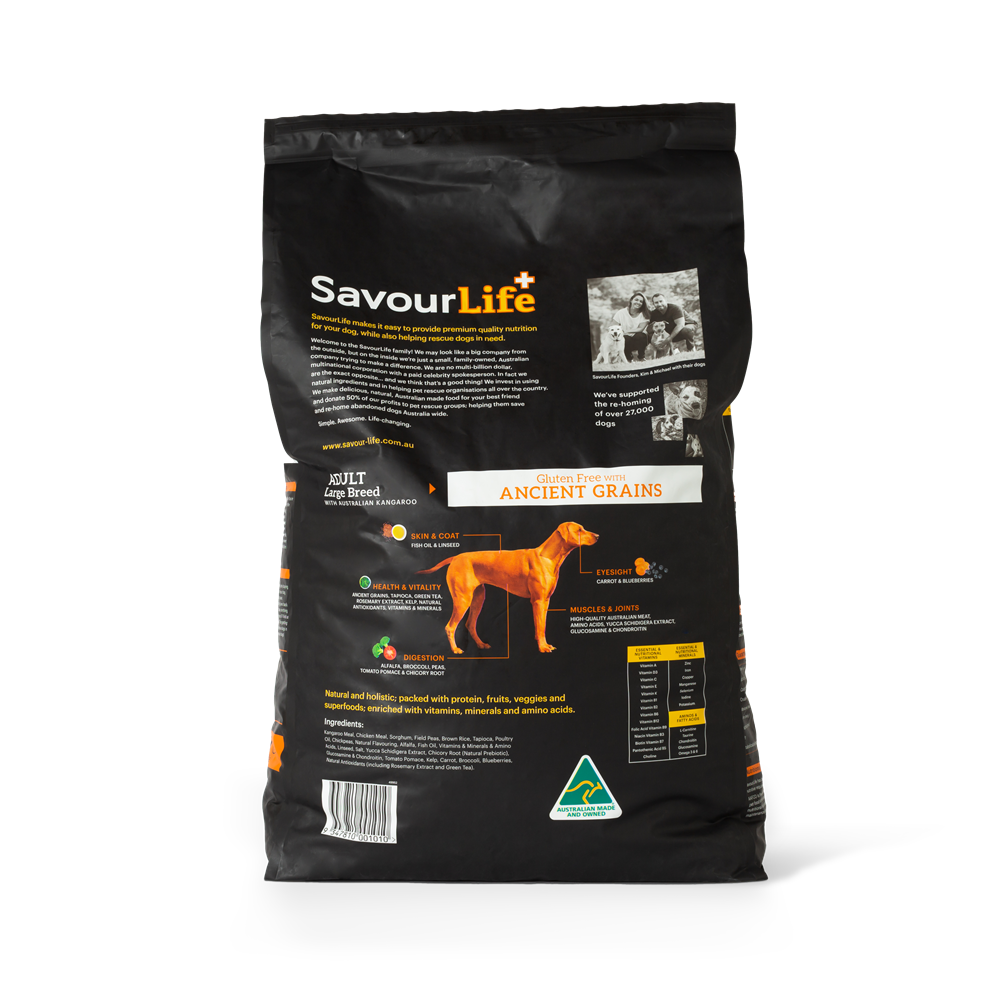 savourlife large breed 20kg